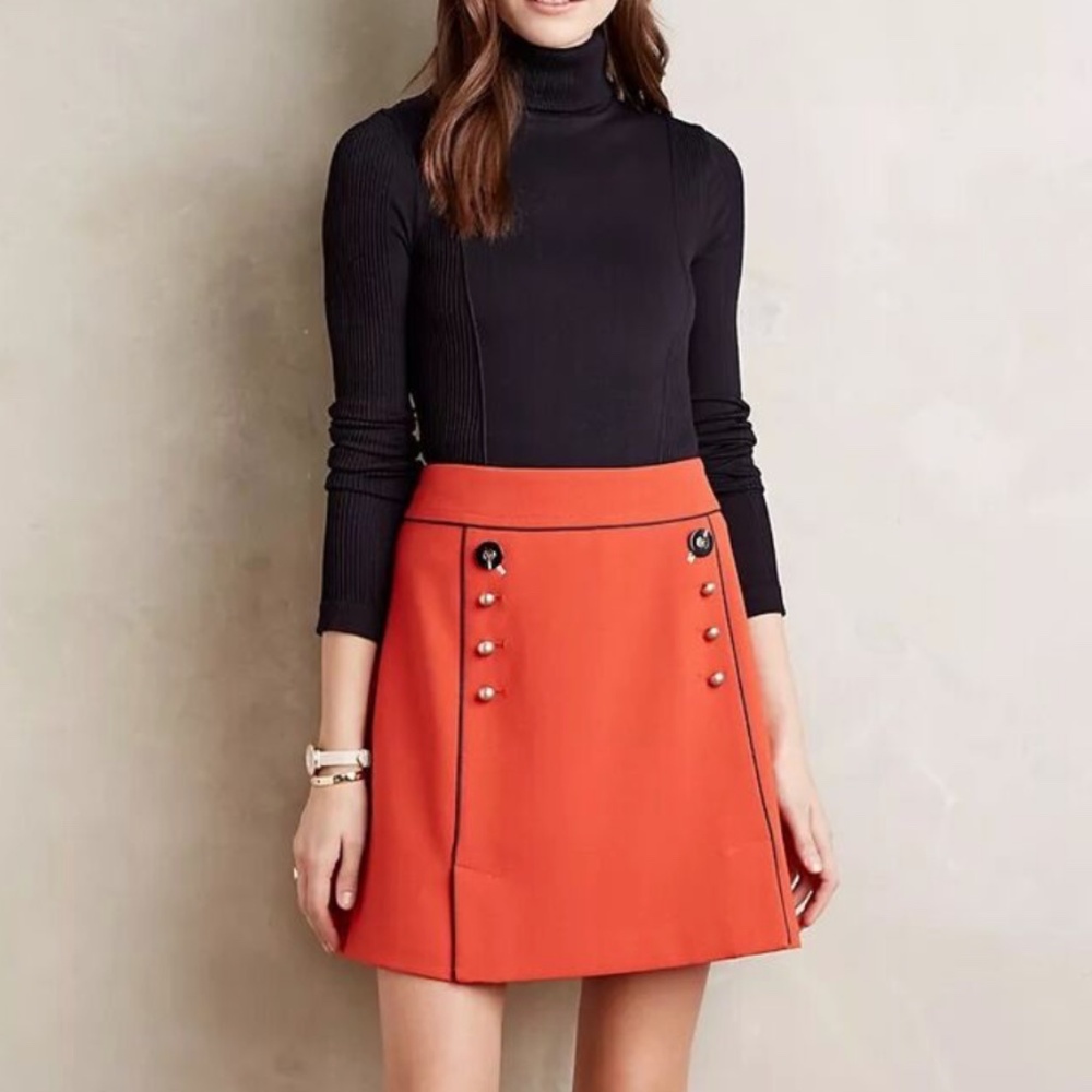 Anthropologie Regatta Skirt Leifsdottir Size 12